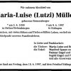 Reissenberger Maria Luise 1899-1997 Todesanzeige